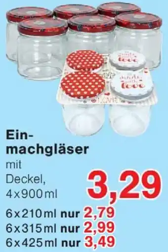 Wiglo Wunderland Einmachgläser Angebot