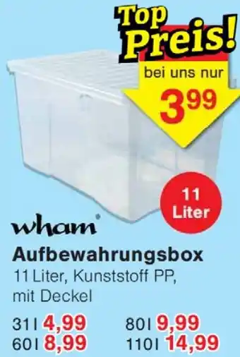 Wiglo Wunderland wham Aufbewahrungsbox Angebot
