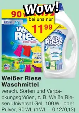 Wiglo Wunderland Weißer Riese Waschmittel Angebot