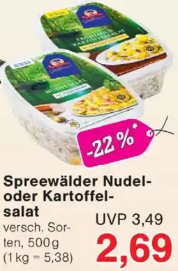 Wiglo Wunderland Spreewälder Nudel oder Kartoffelsalat Angebot