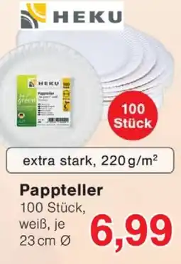 Wiglo Wunderland HEKU Pappteller Angebot