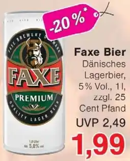 Wiglo Wunderland Faxe Bier Angebot