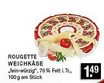 Edeka Zurheide Rougette Weichkäse „fein-würzig” Angebot