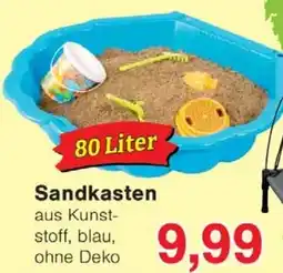 Wiglo Wunderland Sandkasten Angebot