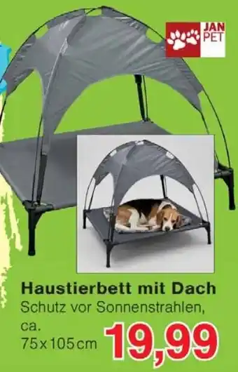 Wiglo Wunderland Haustierbett mit Dach Angebot