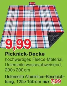 Wiglo Wunderland Picknick-Decke Angebot