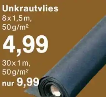 Wiglo Wunderland Unkrautvlies Angebot