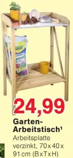 Wiglo Wunderland Garten Arbeitstisch Angebot