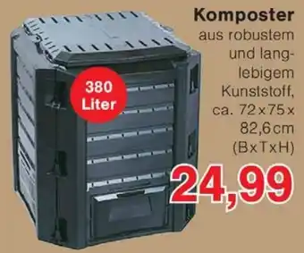Wiglo Wunderland Komposter Angebot