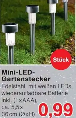 Wiglo Wunderland Mini-LED Gartenstecker Angebot