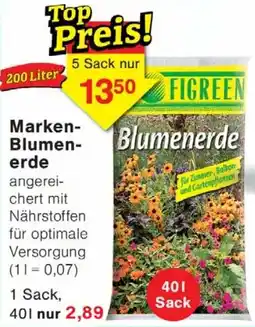 Wiglo Wunderland Marken Blumenerde Angebot