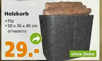 Globus Baumarkt Holzkorb Angebot