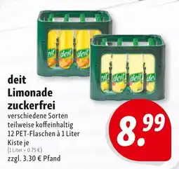 Nah & Frisch deit Limonade zuckerfrei Angebot