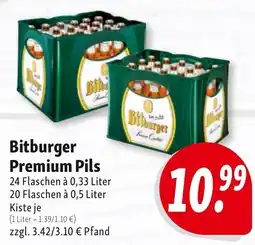 Nah & Frisch Bitburger Premium Pils Angebot