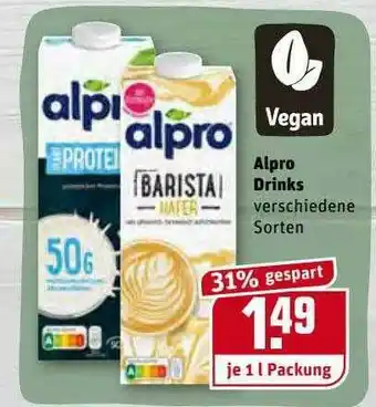 REWE Kaufpark Alpro Drinks Angebot