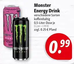 Nah & Frisch Monster Energy Drink Angebot
