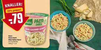 REWE Kaufpark Knorr Pasta Snack Käse-sahne-sauce Angebot