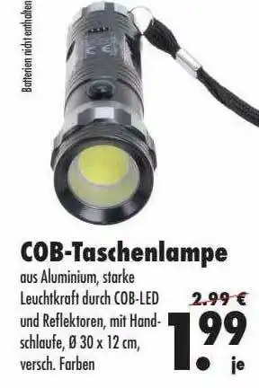 Mäc Geiz Cob-taschenlampe Angebot