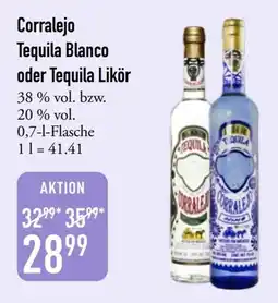 Galeria Markthalle Corralejo Tequila Blanco oder Tequila Likör Angebot