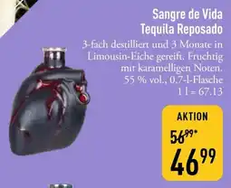 Galeria Markthalle Sangre de Vida Tequila Reposado Angebot