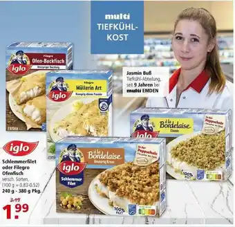 Multi Markt Schlemmerfilet Oder Filegro Ofenfisch Angebot