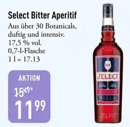 Galeria Markthalle Select Bitter Aperitif Angebot