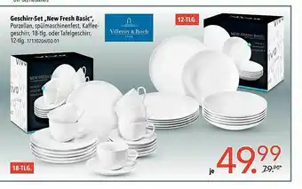 Schaffrath Geschirr-set „new Fresh Basic” Villeroy & Bosch Angebot