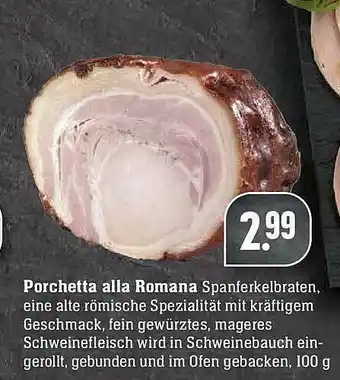 Scheck-in-Center Porchetta Alla Romana Angebot