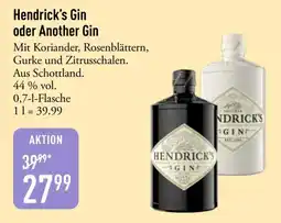 Galeria Markthalle Hendrick's Gin oder Another Gin Angebot