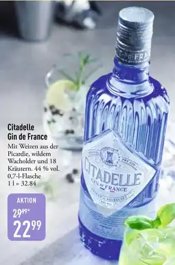 Galeria Markthalle Citadelle Gin de France Angebot