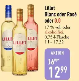 Galeria Markthalle Lillet Blanc oder Rosé oder 0.0 Angebot