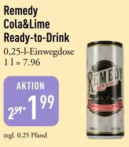 Galeria Markthalle Remedy Cola&Lime Ready-to-Drink Angebot