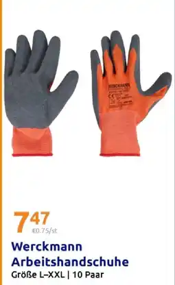 Action Werckmann arbeitshandschuhe Angebot
