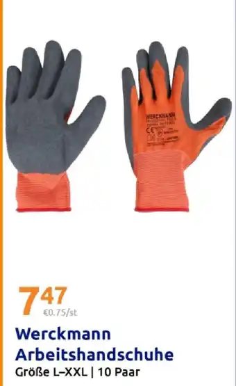 Action Werckmann arbeitshandschuhe Angebot