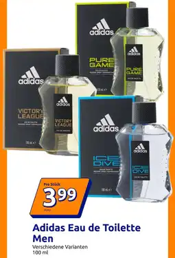 Action Adidas eau de toilette Angebot