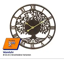 Action Wanduhr Angebot