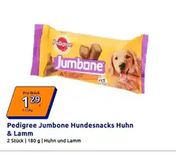 Action Pedigree jumbone hundesnacks huhn & lamm Angebot