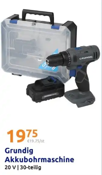 Action Grundig akkubohrmaschine Angebot