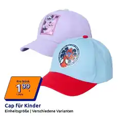 Action Cap für kinder Angebot