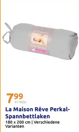 Action La maison rêve perkal-spannbettlaken Angebot