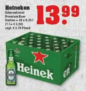 trinkgut Heineken International Premium Beer Angebot