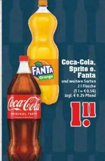 trinkgut Coca-cola Sprite O Fanta Angebot