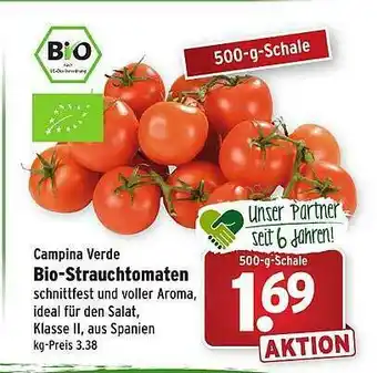 Wasgau Campina Verde Bio-strauchtomaten Angebot