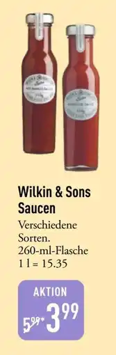 Galeria Markthalle Wilkin & Sons Saucen Angebot