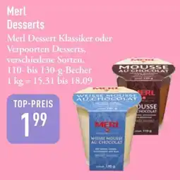 Galeria Markthalle Merl Desserts Angebot