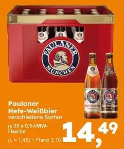 Globus Baumarkt Paulaner Hefe-Weißbier Angebot