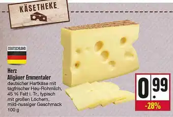 Kupsch Herz Allgäuer Emmentaler Angebot