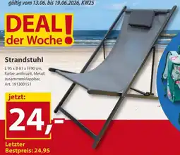 Sonderpreis Baumarkt Strandstuhl Angebot