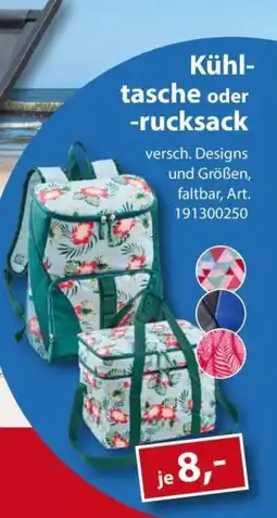 Sonderpreis Baumarkt Kühl- tasche oder -rucksack Angebot