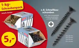 Sonderpreis Baumarkt 1-kg- Schraubenpack Angebot
